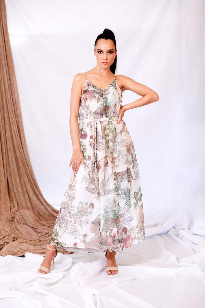 Printed Maxi Dress