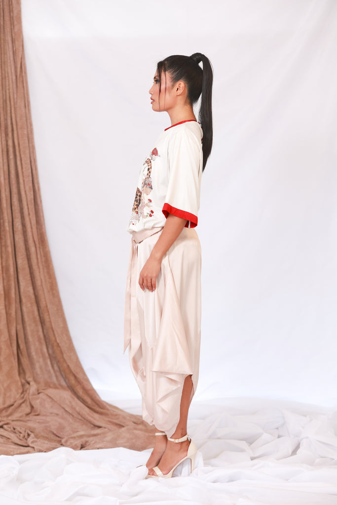 Nude Colour Harem Pant