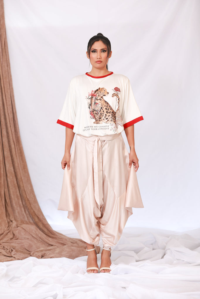Nude Colour Harem Pant
